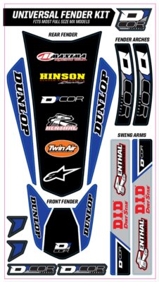 D'Cor Visuals Blue Universal Trim Kit (15-50-100)