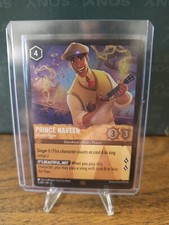 Disney Lorcana Shimmering Skies - Prince Naveen 3/204 Legendary Cold Foil card