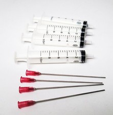 4 off 10ml set Syringe & Blunt needle for Refilling Refill ink printer cartridge