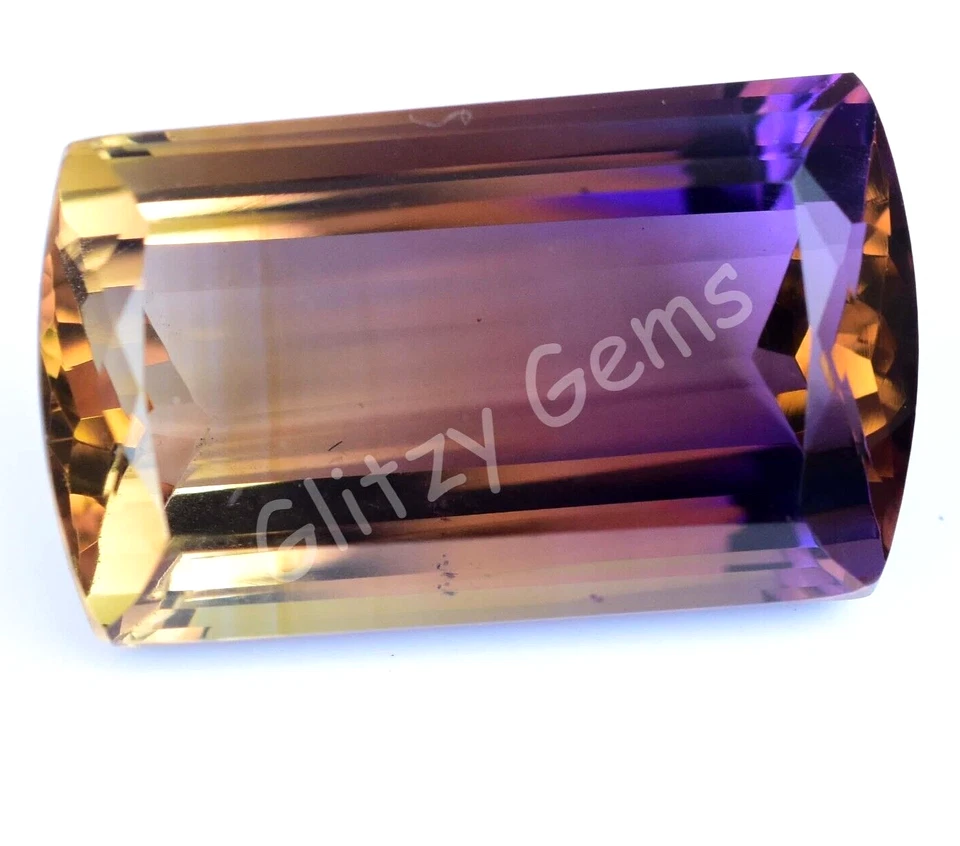 31.25 Ct Natural Bolivia Bi-Color Ametrine Certified Untreated Gemstone - Image 4 of 4