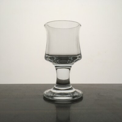 Holmegaard Glas kleines Skibsglas 10cm port Sherry Per Lütken 1970 Denmark