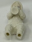 Dept 56 Snowbaby Christmas Standing Angel Baby w Horn No Original Box   VTG — photo 5
