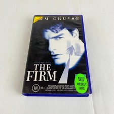 The Firm Tom Cruise VHS Video Tape Big Case