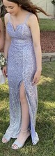 Silver Formal Dress