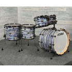 Tama Starclassic Walnut/Birch 5pc Drum Set w/22BD Blue & White Oyster
