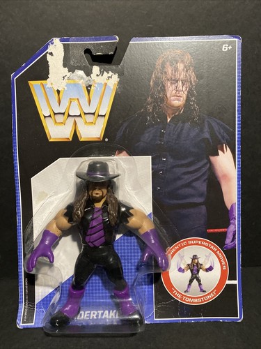 WWE Retro Series Undertaker Action Figure Mattel 2...