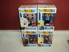 STAR WARS R2-B1 HAN CHEWBACCA FIGRIN D'AN FUNKO POP VINYL EB GAMES EXCLUSIVE LOT
