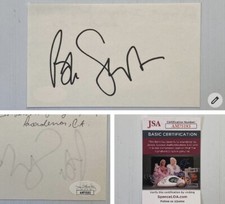 Full House AFHV Bob Saget Signed Autograph 3x5 Index Card - JSA Cert - FREE S&H!