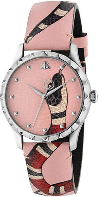 GUCCI YA1264083 Le Marche Des Merveilles Pastel Pink Kingsnake