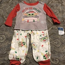 Star Wars Grogu Pajama Set Size 3T Brand New with Tags Christmas