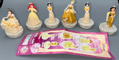 Satz Disney Princess Tomy Gold figure Collection + BPZ