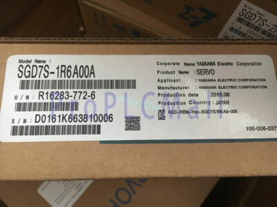 Yaskawa SGD7S-1R6A00A AC Servo Drive SGD7S1R6A00A New 