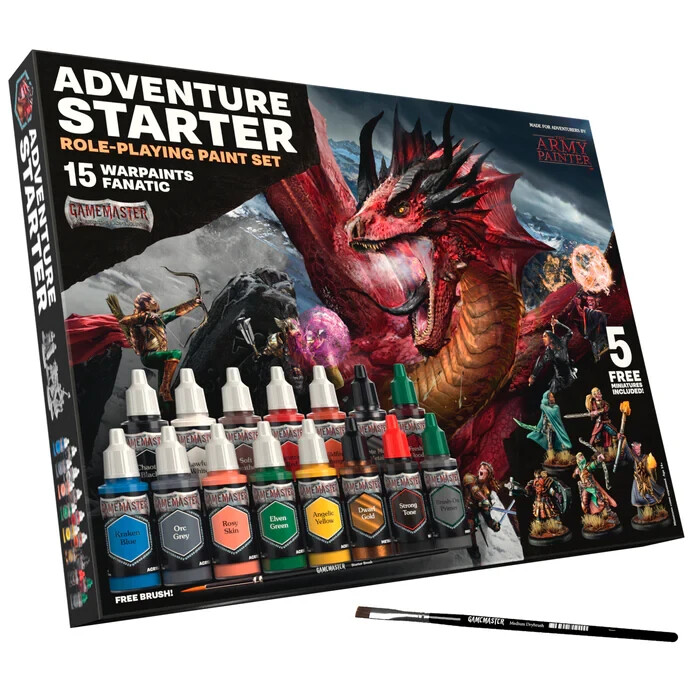 GameMaster: Adventure Starter Role-playing Paint Set - TAPGM1008
