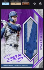 Topps Bunt DIGITAL 22 Luminaries Home Run Kings Sig Relic Cody Bellinger ICONIC