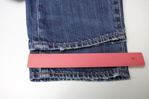 Jeans LEVI'S 505 Uomo W32/L30 Regular Fit Denim Resistente Sbiadito - Foto 13 di 16