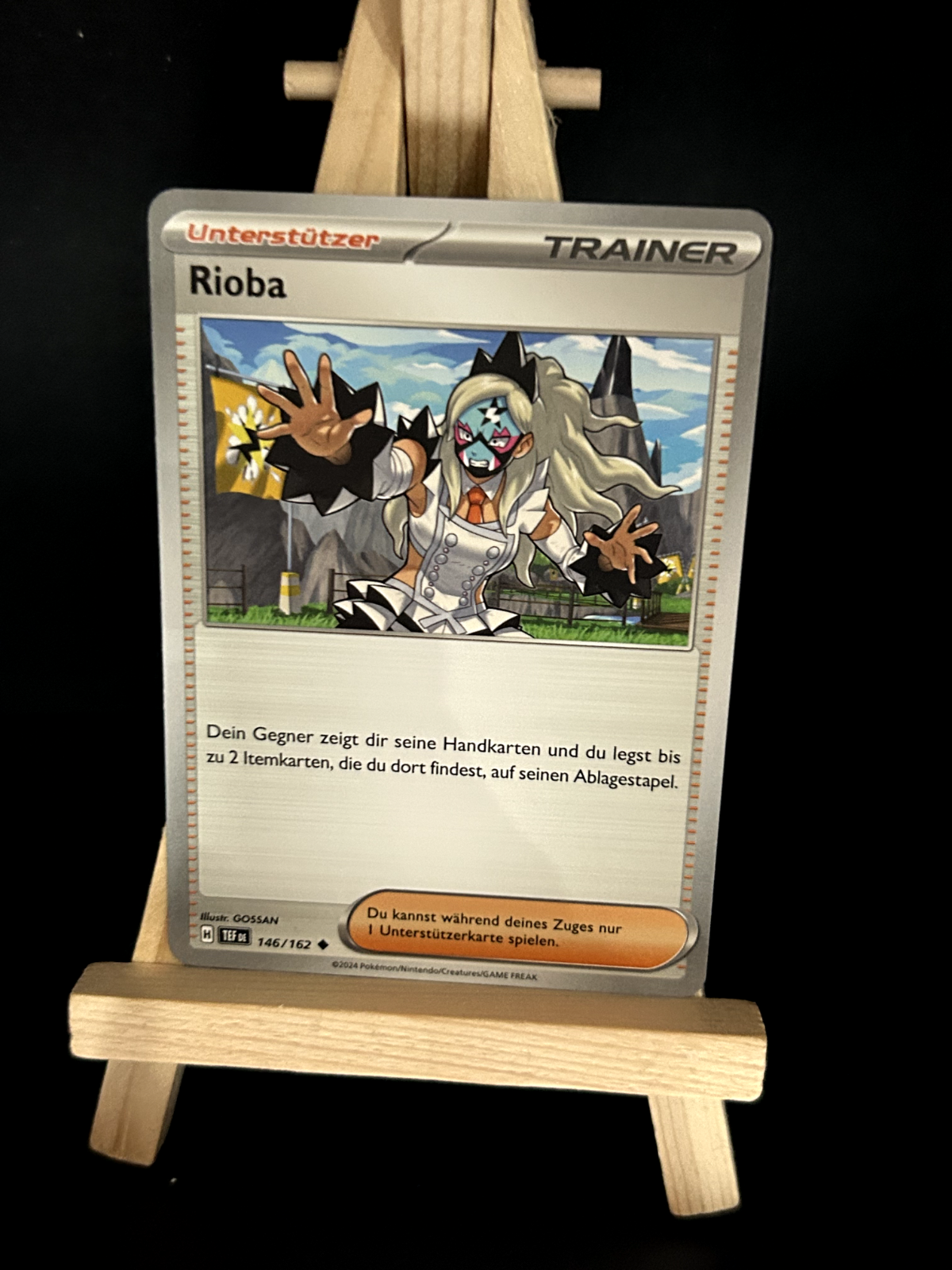 Rioba 146/162 Pokemon Card TCG Forces of Time