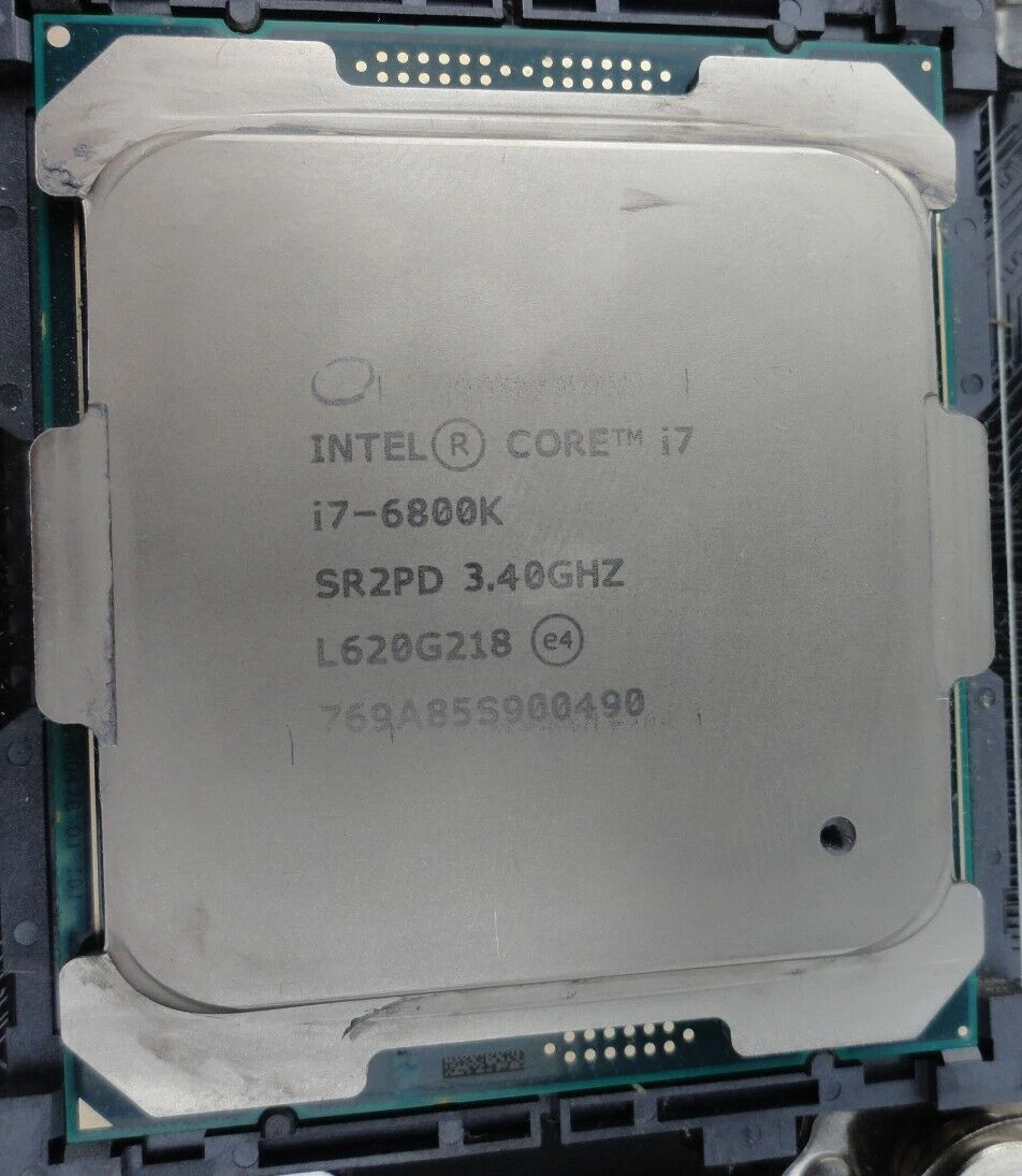 Intel Intel Core i7-6800K Processor Model Computer Processors LGA