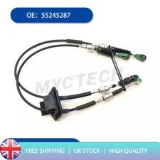 2011 Fiat Panda 1.2 8v Genuine Gear Selector Cables - 55222343 