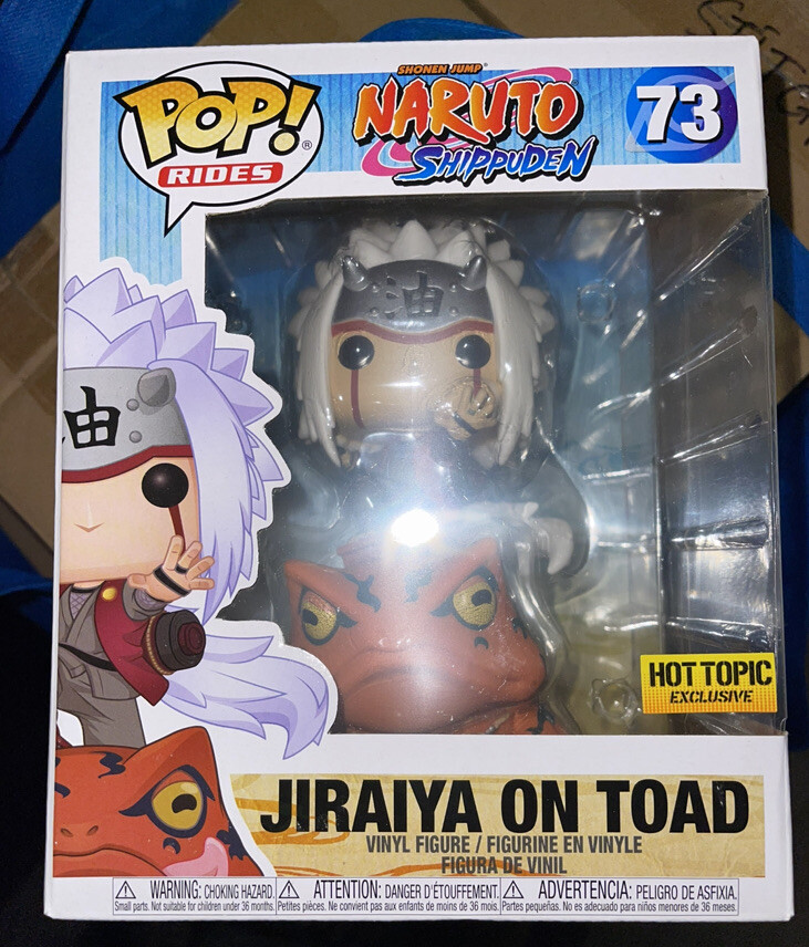 【Funko POP/米国購入/新品】ジライヤ JIRAIYA ON TOAD Funko POP! Animation Naruto Shippuden Jiraiya on Toad