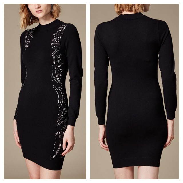 silver studded dress