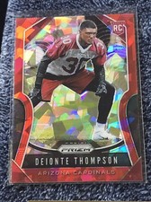 DEIONTE THOMPSON 2019 Panini Prizm RC RED ICE Refractor #390 CARDINALS Alabama