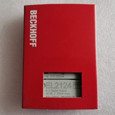 Beckhoff EL2124 EL 2124 Digital Output Module New Expedited Shipping 1PC