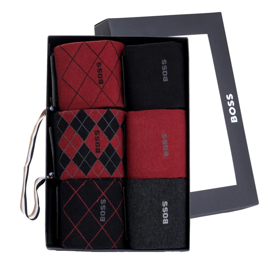 Boss Medias De Altura Regular En Mezcla Algodón Confezione50524313 Multicolor - Imagen 3 de 3