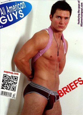 All American Guys Magazine #3 PoWeRjOcKs in UnDeRWeAR BRIEFS - FROM PUBLISHER