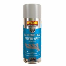 Hycote High Temperature Heat Resistant Spray Paint Black/Clear/Blue/Silver/Grey