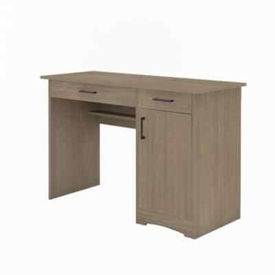 SAUDER Writing Desk 46.811''x29.961'' Engineered Medium Wood in Silver Sycamore