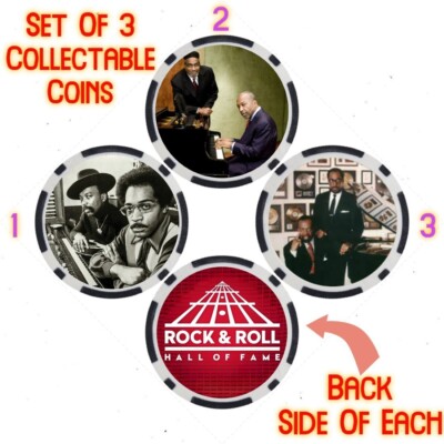 KENNY GAMBLE AND LEON HUFF - ROCK & ROLL HALL OF FAME - COLLECTABLE COIN SET
