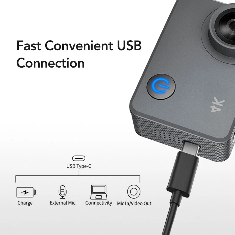 Brand New Waterproof Sport Camera Action Cam 4k Video Camera 4k Camera Action - Image 3 of 4