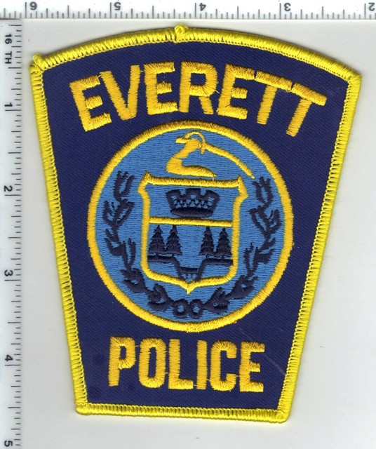 Everett Police (Massachusetts) Shoulder Patch new from
