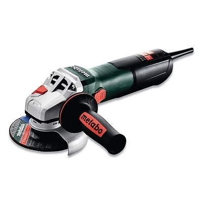 Metabo W/WP 11-125 Quick Angle Grinder 11A 11,000 RPM 4.5''/5''