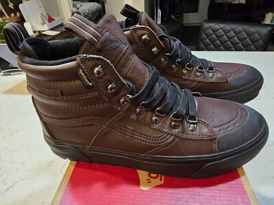 Vans MTE SK8-Hi DR Waterproof Sneakers Chocolate/Black Casual Shoes SIZE 10.5 Vans  main image 2