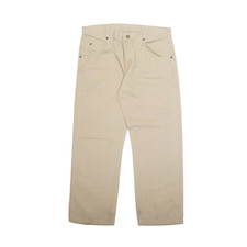 Pantaloni Wrangler Da Uomo Beige Regolari Dritti W34 L29