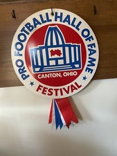 Pro Football Hall of Fame Festival Double Sided 20x20 Sign Canton, Ohio