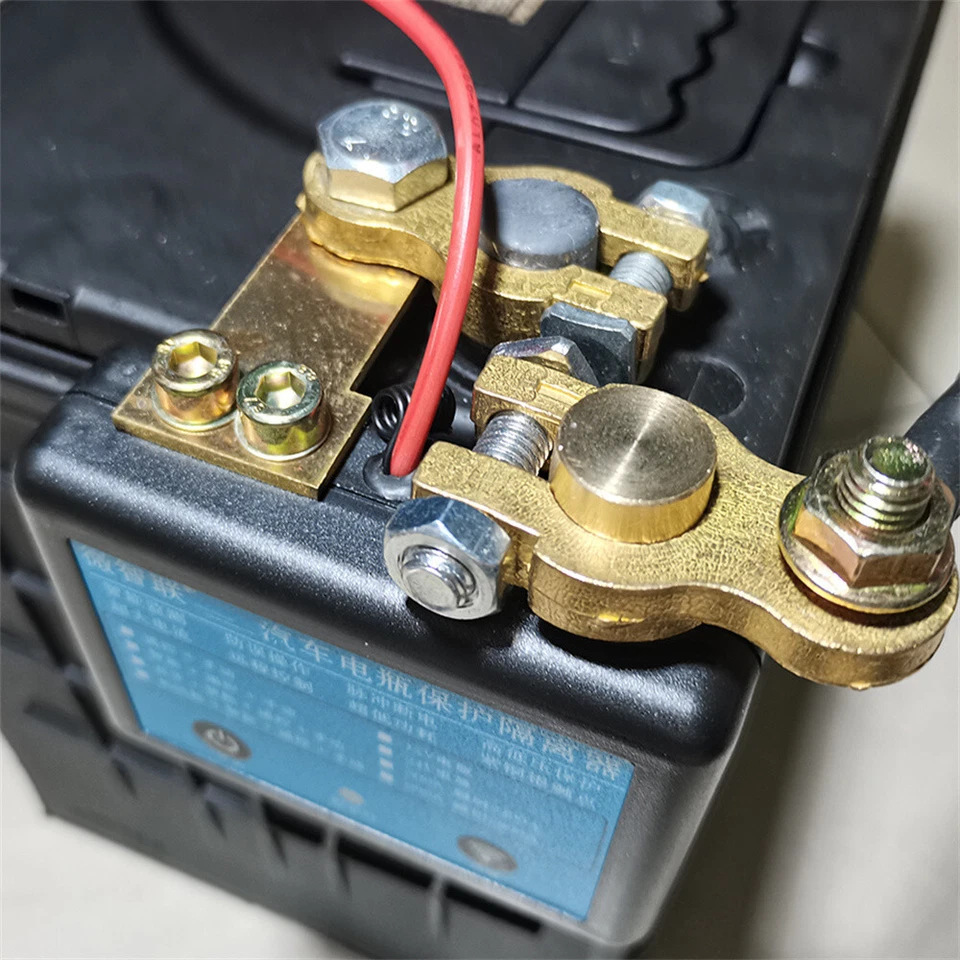 Interruptor de desconexión de batería de coche de control remoto inalámbrico aislador kit de corte de energía Foto 3 de 4