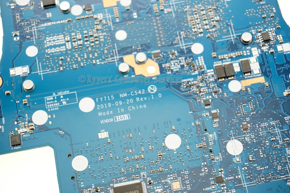 NM-C542 FY715 OEM LENOVO MOTHERBOARD I7-9750HF GTX1650 Y540-17IRH-PG0 (AC59)* - Image 2 of 4