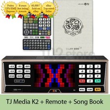 TJ Taijin Media K2 Karaoke Machine System 1TB TIR-1090 Remote Foreign Song Book