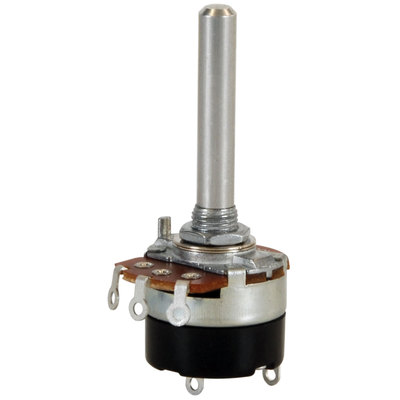 1M Audio Taper Potentiometer with Switch 1/4'' Shaft