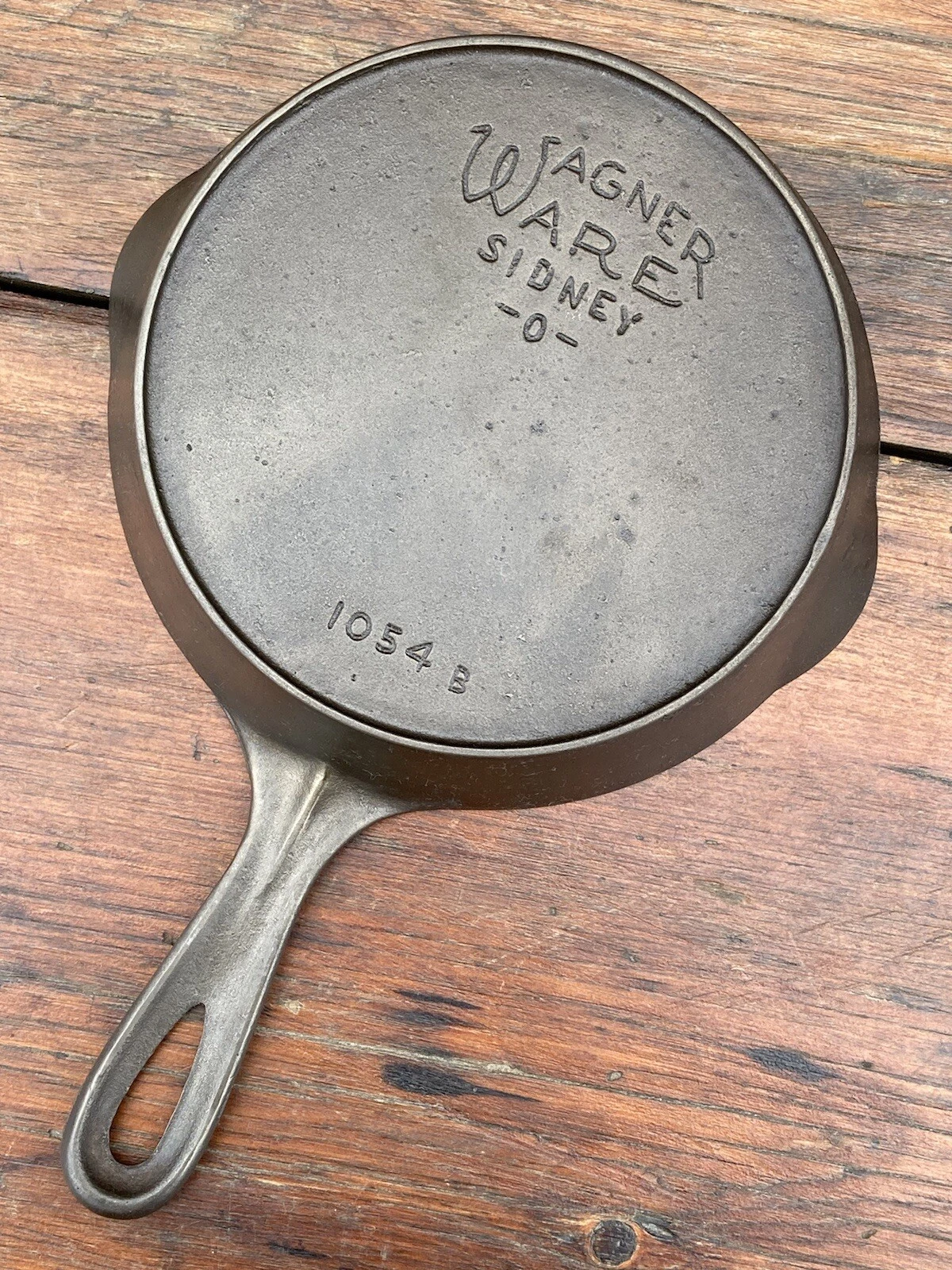 Wagner Ware Cast Iron #4 Skillet with Heat Ring