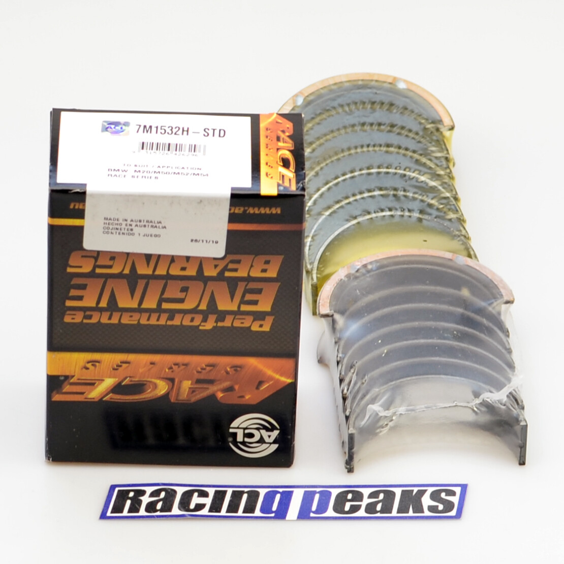 ACL Race 7M1532HSTD main bearings for BMW S54 S52 S50 M54 M52 M50 M20
