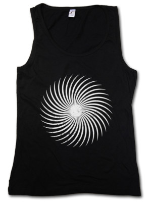 SPIRAL SUN WOMEN TANK TOP Labyrinth Mystic Hypnotic Esoterik Circle Hypno