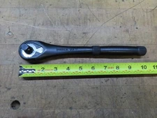 Proto 5449XLBL 1/2" drive reversible premium pear head ratchet Black Oxide coat