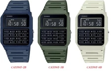 Casio CA53WF-2B / CA53WF-3B / CA53WF-8B Men's 8 Digit Alarm Calculator Watch