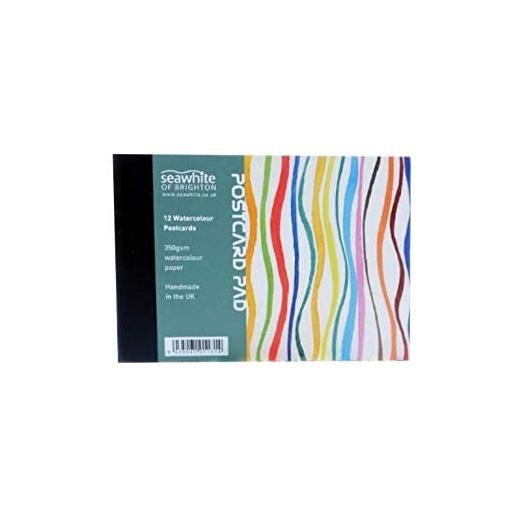 Seawhite 350gsm A6 Watercolour Postcard Pad 12 Sheets