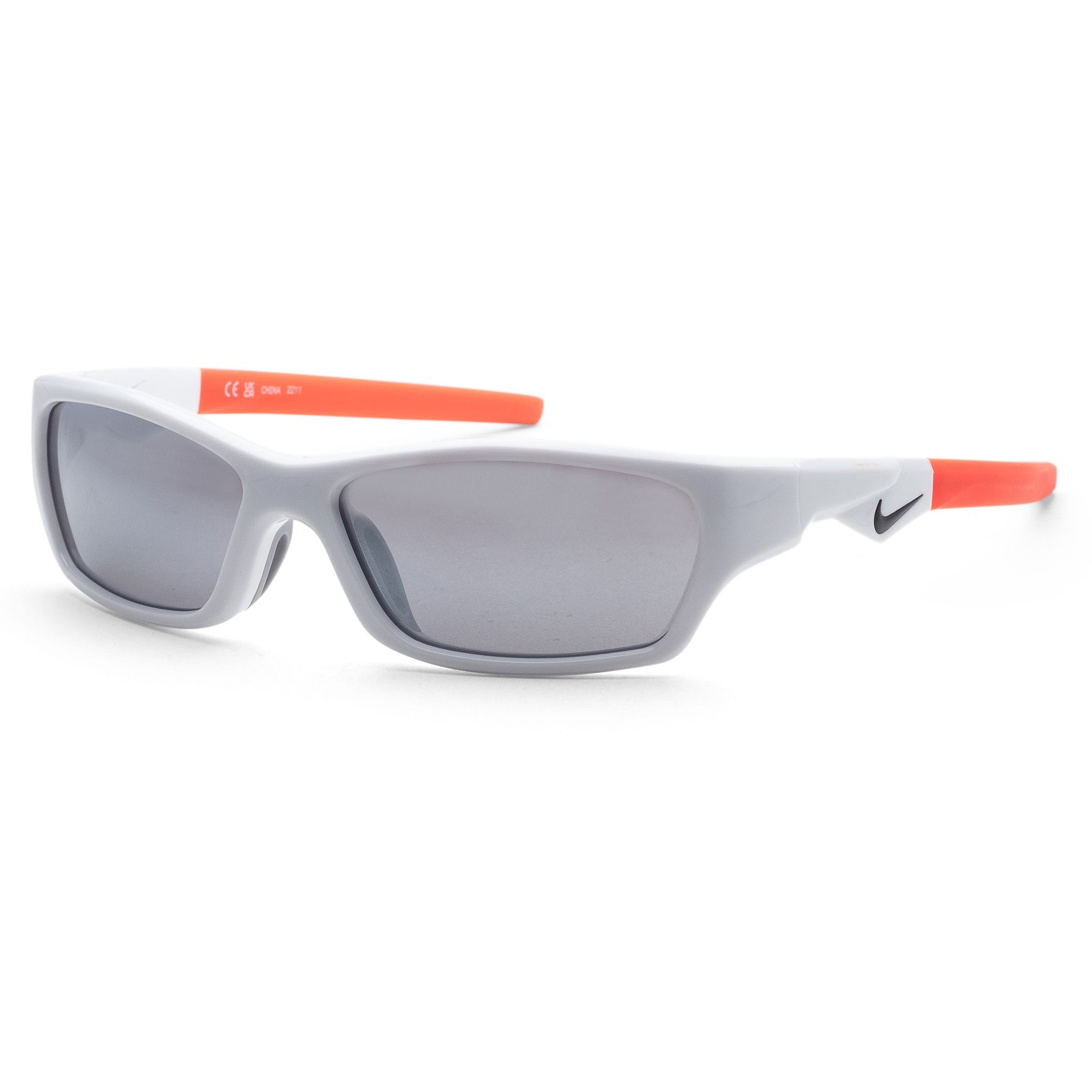Nike Unisex Jolt 57 mm White Sunglasses DZ7378-100 7390₽