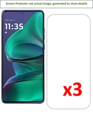 3x Motorola G Stylus 2025 Screen Protector w/ cloth