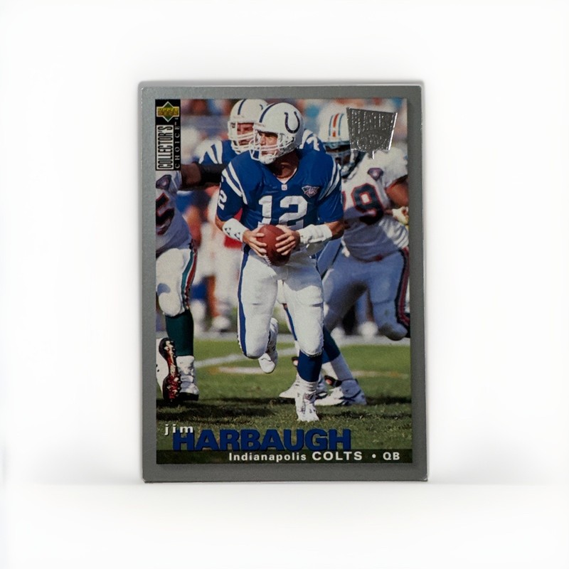 Upper Deck 1995 Collector's Choice Jim Harbaugh Colts #276 Football Card